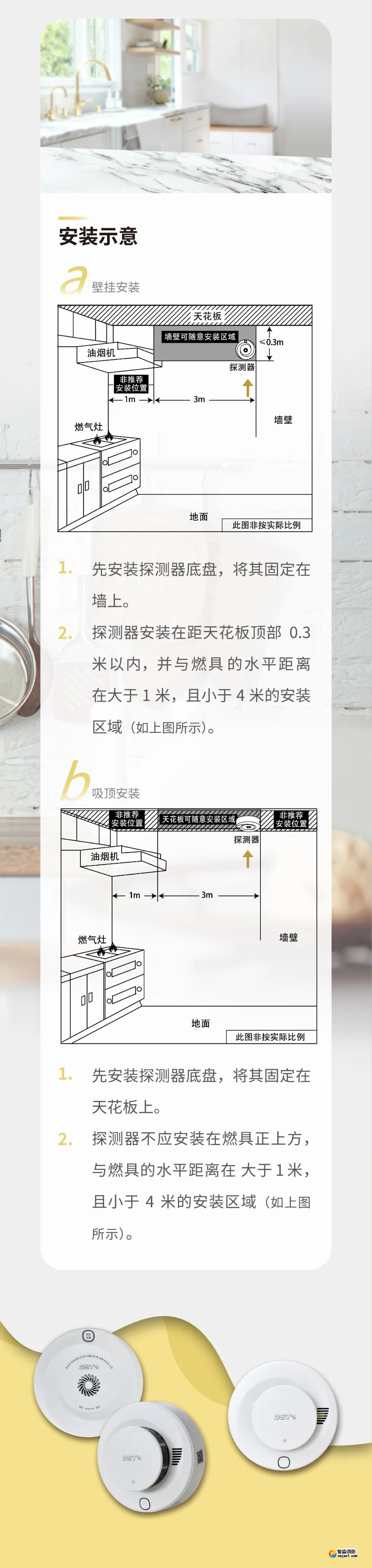 甘肃海湾JT-230-AG-NB-CN家用可燃气体探测器参数特点